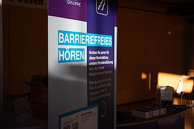 Rollup Barrierefreies Hören