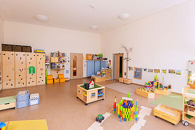 Kita Gruppenraum "Bauen"